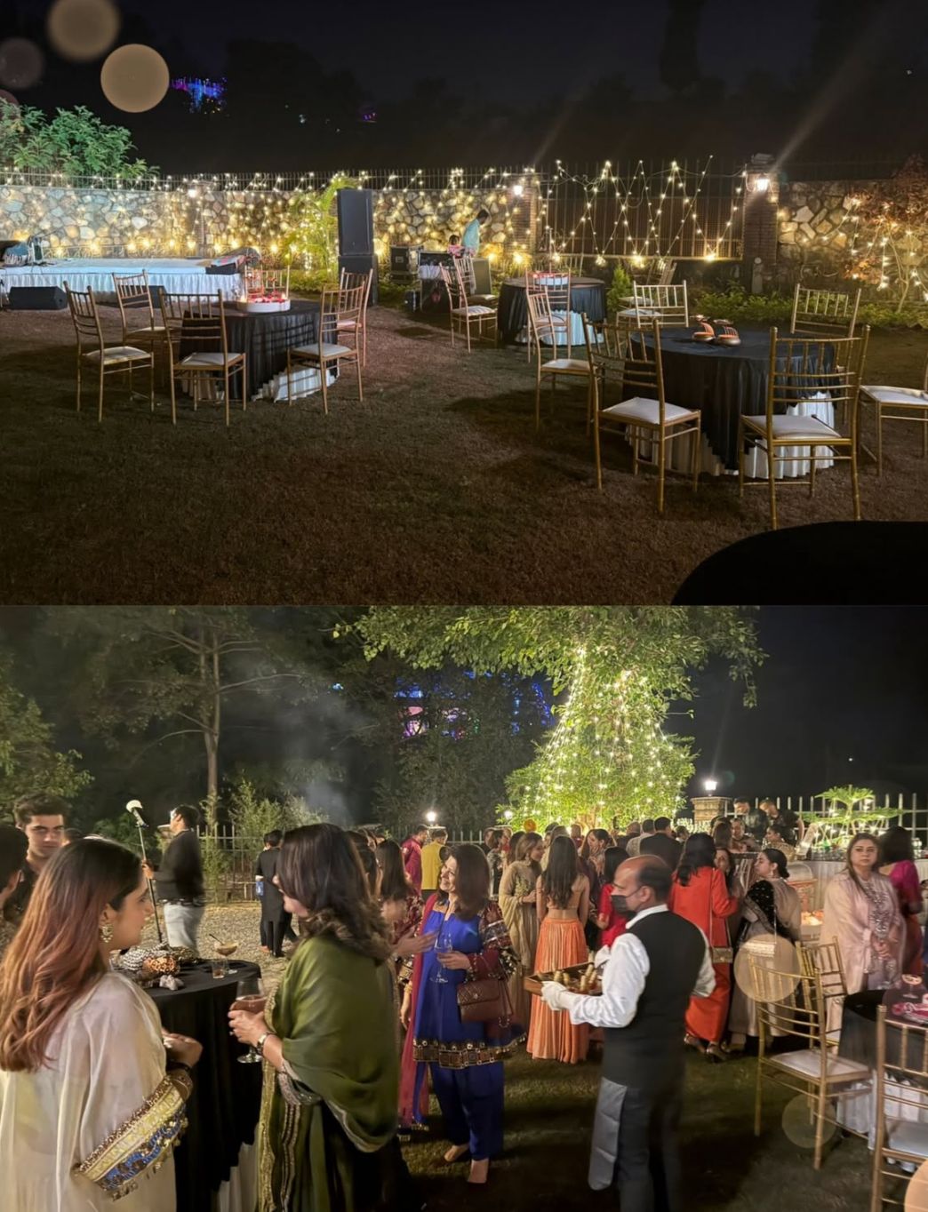 Private stream side event space at The Abode Living Dehradun