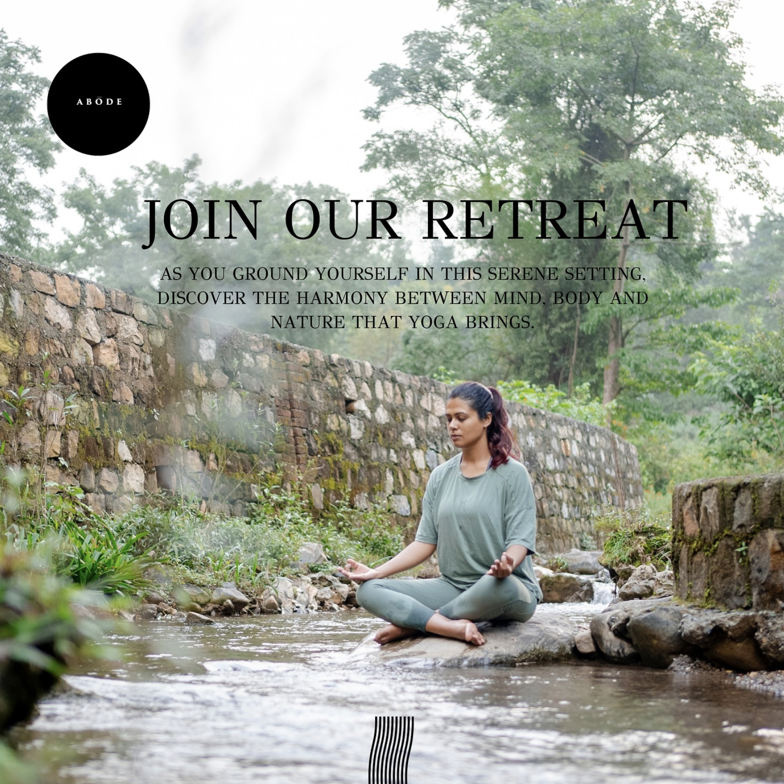 Lush gardens and forest grounds at The Abode Living Dehradun